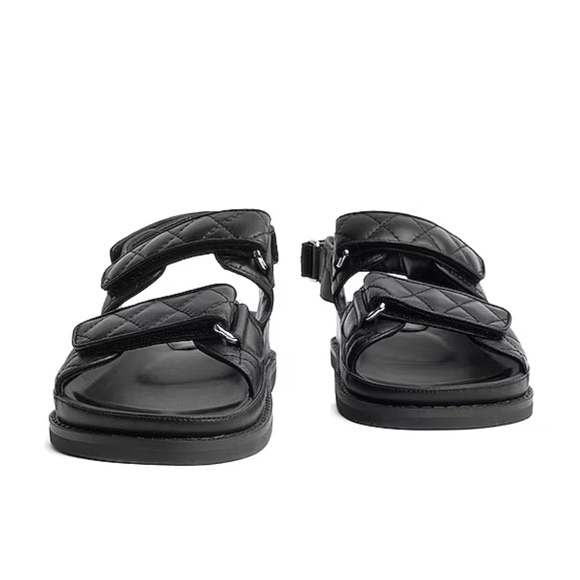 Chunky Leather Sandals - Picture 9 of 13